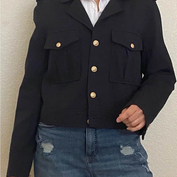 Lucky Brand Jacket with Gold Buttons - Picture 2 of 7